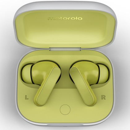 Casti Bluetooth Stereo motorola MOTO Buds, Wireless Earbuds, tip “In-Ear”, Kiwi Green