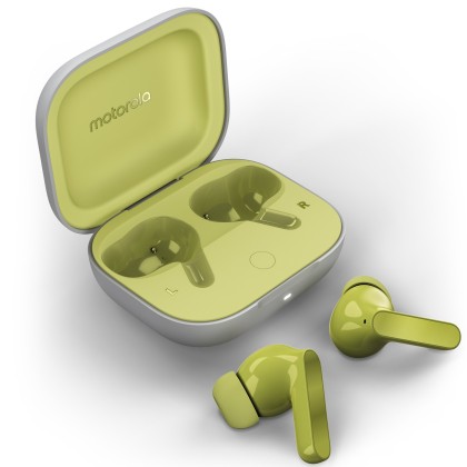 Casti Bluetooth Stereo motorola MOTO Buds, Wireless Earbuds, tip “In-Ear”, Kiwi Green