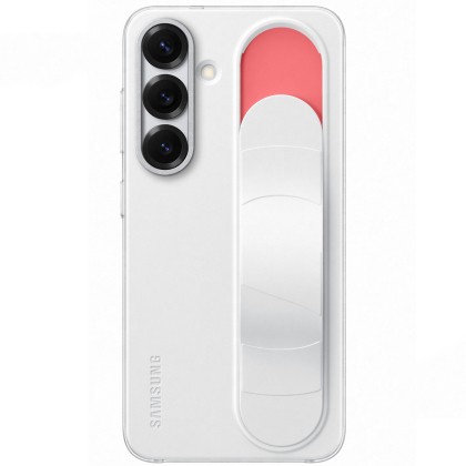 Galaxy S25 (S931) - Capac protectie spate Standing Grip Case, Alb