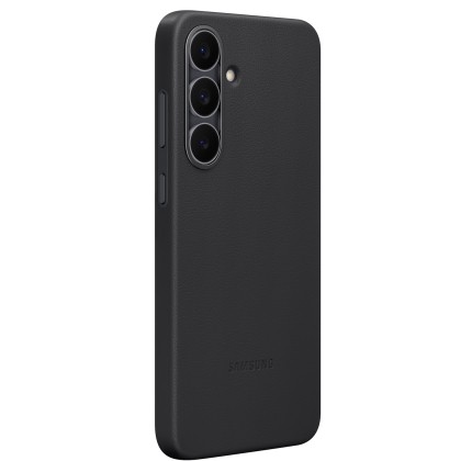 Galaxy S25 (S931) - Capac protectie spate Kindsuit (Leather) Case - Negru