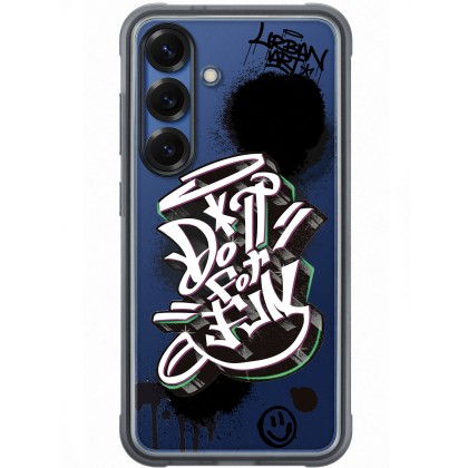 Galaxy S25 (S931) - Capac protectie spate Flipsuit (Rugged), Negru