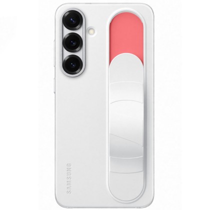 Galaxy S25 Plus (S936) - Capac protectie spate Standing Grip Case, Alb