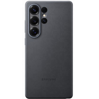 Galaxy S25 Ultra (S938) - Capac protectie spate Kindsuit (Leather) Case - Negru