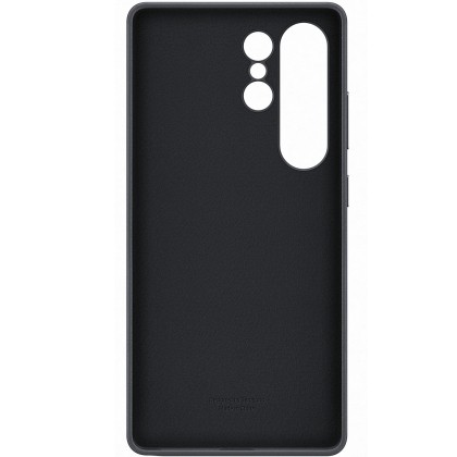 Galaxy S25 Ultra (S938) - Capac protectie spate Kindsuit (Leather) Case - Negru