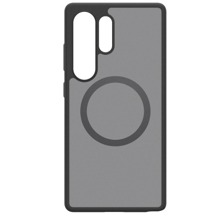 Galaxy S25 Ultra (S938) - Capac protectie spate Clear Magnet Case, Frost Negru