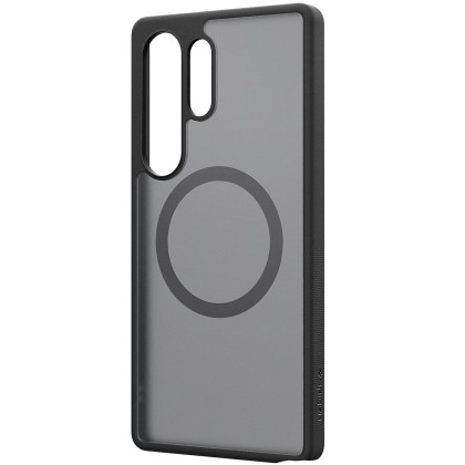 Galaxy S25 Ultra (S938) - Capac protectie spate Clear Magnet Case, Frost Negru