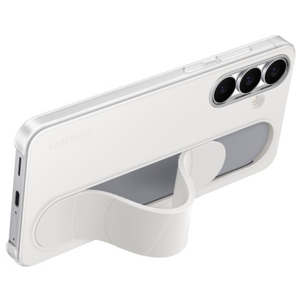 Galaxy S25 FE (S731) - Capac protectie spate Standing Grip Case, Alb