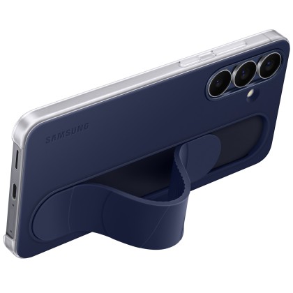 Galaxy S25 FE (S731) - Capac protectie spate Standing Grip Case, Albastru inchis