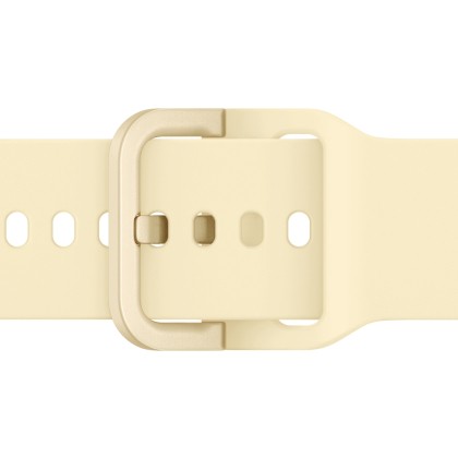 Bratara Samsung Sport Band (20mm, M/L) pentru Galaxy Watch 4 / 4 Classic, Bej