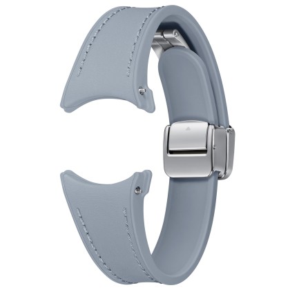 Bratara Samsung D-Buckle Hybrid Eco-Leather Band (Slim, S/M) pentru Watch 6/ 6 Classic