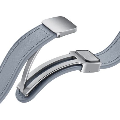 Bratara Samsung D-Buckle Hybrid Eco-Leather Band (Slim, S/M) pentru Watch 6/ 6 Classic