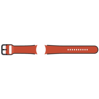 Bratara Samsung Two-tone Sport Band (20mm, M/L) pentru Galaxy Watch 5, Brick Red