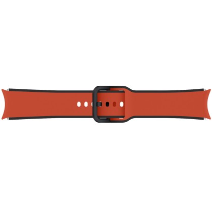 Bratara Samsung Two-tone Sport Band (20mm, M/L) pentru Galaxy Watch 5, Brick Red