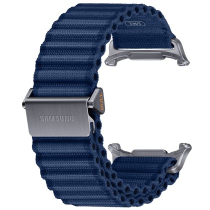 Bratara Samsung Trail Band (S/M/L) pentru Galaxy Watch Ultra 2, Albastru Navy