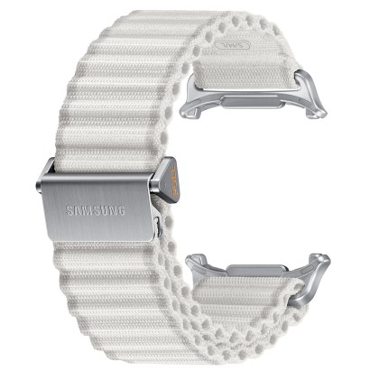 Bratara Samsung Trail Band (S/M/L) pentru Galaxy Watch Ultra, White Sand