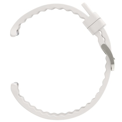 Galaxy Watch Ultra/Ultra (2025)- Bratara PeakForm Band (S/M/L), Alb Sand