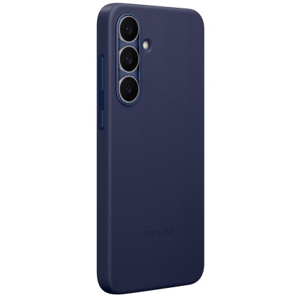 Galaxy S25 FE (S731) - Capac protectie spate Kindsuit (Leather) Case, Albastru inchis