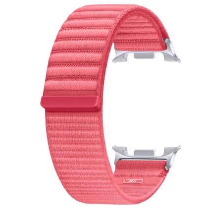 Bratara Samsung Galaxy Watch 8/8 Classic Fabric (M/L), Coral Red
