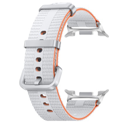 Bratara Samsung Galaxy Watch 8/8 Classic Athleisure (S/M), Alb