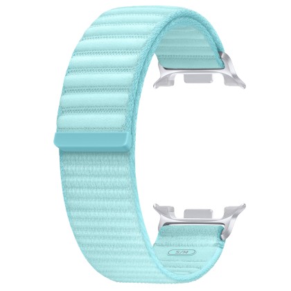 Bratara Samsung Galaxy Watch 8/8 Classic Fabric (S/M), Verde Mint