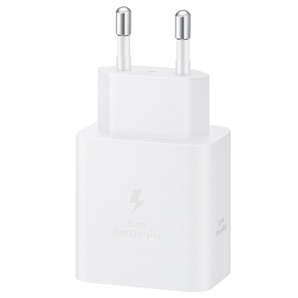 Incarcator retea Super Fast Charger 45W, port USB Type-C, Low Standby, cablu Type-C - Type-C (5A) inclus, Alb