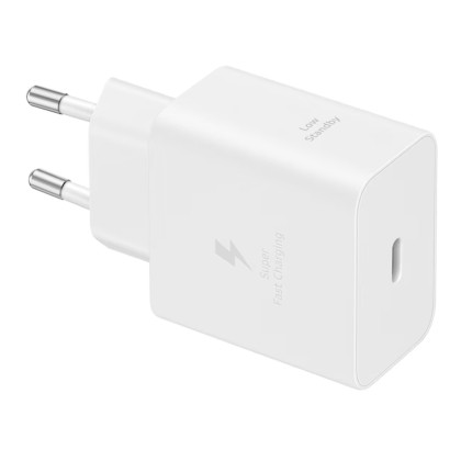 Incarcator retea Super Fast Charger 45W, port USB Type-C, fara cablu, Alb