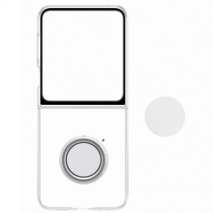 Galaxy Z Flip 5 - Capac protectie spate Clear Gadget Case - Transparent