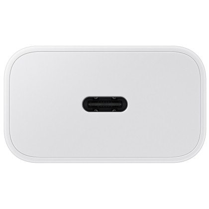 Incarcator retea Super Fast Charger 25W, port USB Type-C, cablu Type-C - Type-C inclus, Alb