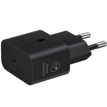 Incarcator retea Super Fast Charger 25W, port USB Type-C, fara cablu, Negru