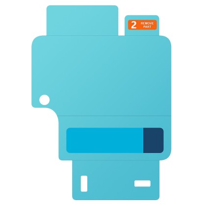 Folie protectie ecran Samsung Anti-Reflecting Screen Protector pentru Galaxy Z Flip 6, Transparent