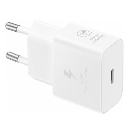 INCARCATOR RAPID USB-C, 25W, CU CABLU, ALB