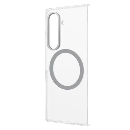 Capac protectie spate Samsung Galaxy Z Fold7 Clear Magnet Case, Transparency