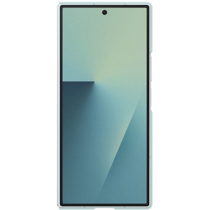 Capac protectie spate Samsung Galaxy Z Fold7 Silicone Case, Verde Mint