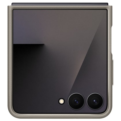 Capac protectie spate Samsung Galaxy Z Flip7 Kindsuit Case, Taupe