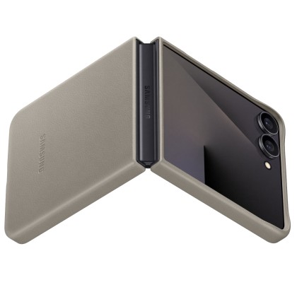 Capac protectie spate Samsung Galaxy Z Flip7 Kindsuit Case, Taupe
