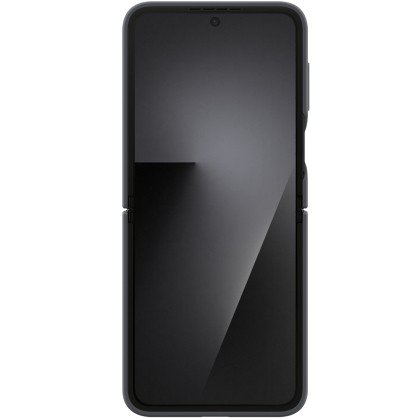 Capac protectie spate Samsung Galaxy Z Flip7 FE Silicone Case,  Negru