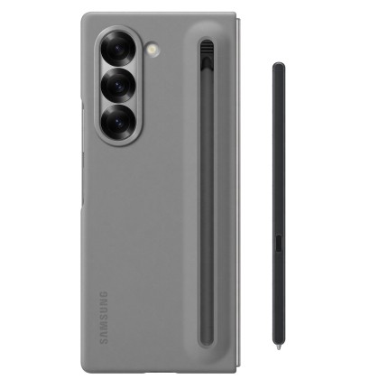 Husa de protectie Samsung Slim S-Pen Case pentru Galaxy Z Fold 6 , Gri