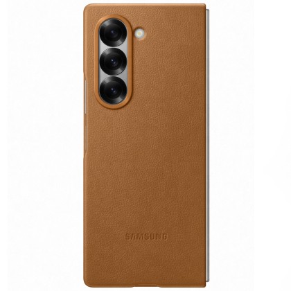 Galaxy Z Fold 6 - Capac protectie spate Kindsuit (Leather) Case - Maro