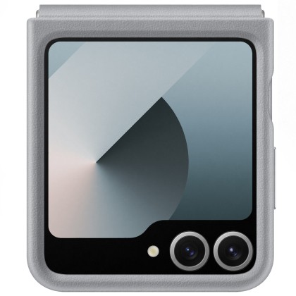 Galaxy Z Flip 6 - Capac protectie spate Kindsuit (Leather) Case - Gri