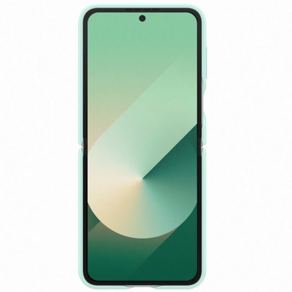 Galaxy Z Flip 6 - Capac protectie spate Kindsuit (Leather) Case - Verde Mint