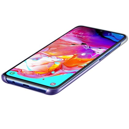 CAPAC PROTECȚIE SPATE SAMSUNG GRADATION COVER PENTRU GALAXY A70 2019 (A705), EF-AA705C VIOLET