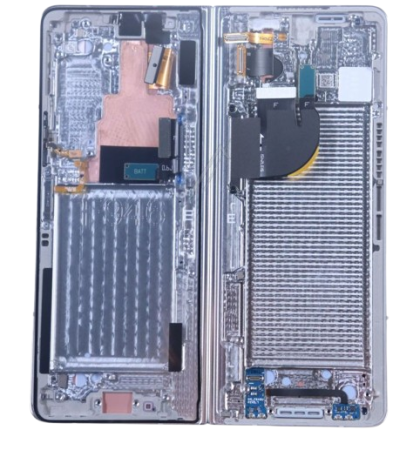 DISPLAY GALAXY Z FOLD 5 CREAM