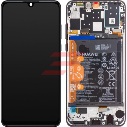 Set Display si Baterie incorporata Huawei P30 Lite new edition Midnight black