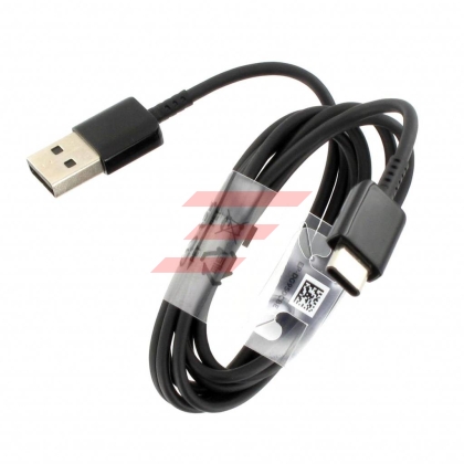 Cablu date si incarcare USB-A - USB-C Samsung EP-DR140ABE, 0.8m, Negru