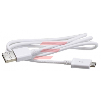 Cablu date si incarcare USB-A + MicroUSB Samsung ECB-DU68WE, 18W, 0.8m, Alb
