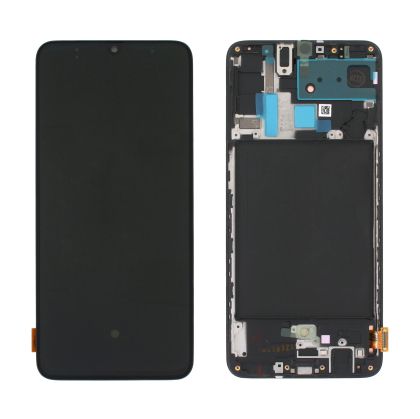 DISPLAY CU TOUCHSCREEN RAMA NEAGRA SAMSUNG GALAXY A70 A7050 ( GH82-19787A )