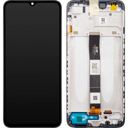 DISPLAY CU TOUCHSCREEN XIAOMI REDMI 9AT, RAMA, NEGRU