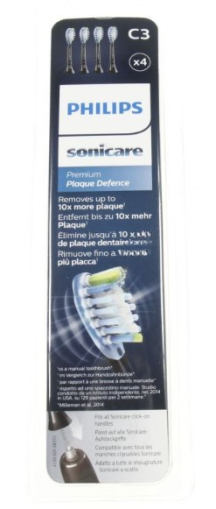 SET 4 REZERVE PENTRU PERIUTA DE DINTI PHILIPS SONICARE PREMIUM PLAQUE CONTROL