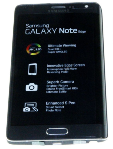 DISPLAY CU TOUCHSCREEN PENTRU GALAXY NOTE EDGE (SM-N915) NEGRU