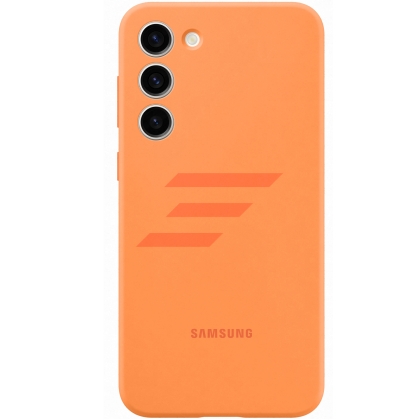 Galaxy S23 Plus (S916) - Husa, Capac protectie spate Silicone Case, Orange